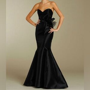 REVOLVE Black Strapless Gown